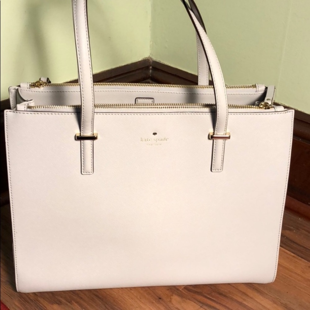 Stunning light grey Kate Spade Bag Large Size
